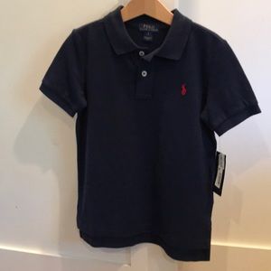Boys Navy blue Polo shirt 5